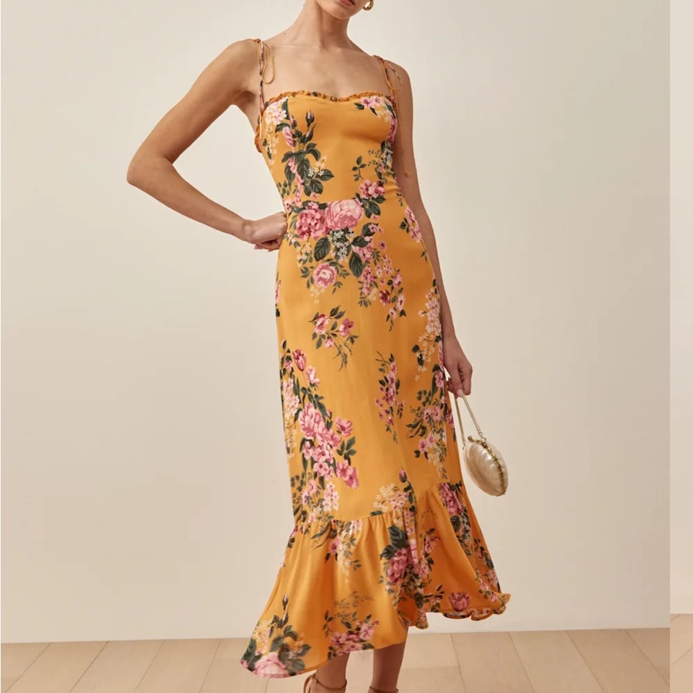 Reformation Enya Midi Dress